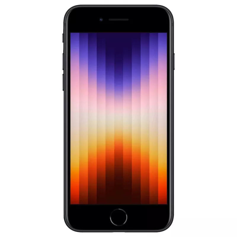 iPhone SE 2022 128GB dual-sim midnight 11,94 cm 4,7 inch IPS LCD-display iOS 15. 12MP camera