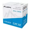 Netwerkkabel Lanberg LCS5-11CU-0305-S RJ45 Cat5e 305 m grijs