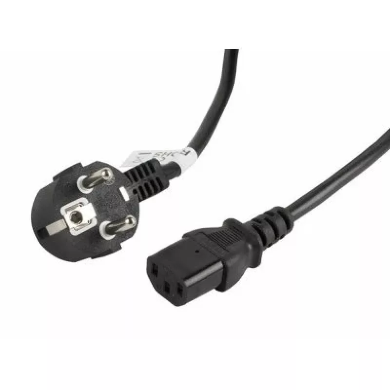 Lanberg CA-C13C-11CC-0030-BK stroomkabel zwart 3 m C13-koppeling CEE7/7 (CA-C13C-11CC-0030-BK)
