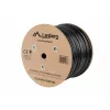 Lanberg LCU6-30CU-0305-BK netwerkkabel zwart 305 m Cat.6 U/UTP (UTP) buiten