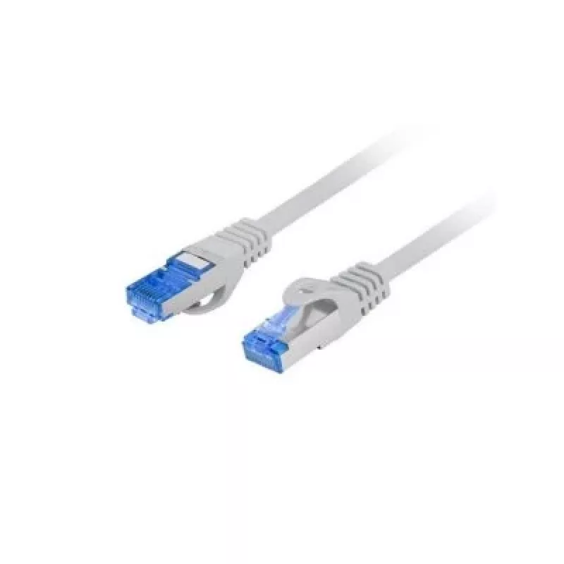 LANBERG netwerkkabel PCF6A-10CC-0500-S Cat6a S/FTP RJ-45–RJ-45 5 m grijs LSZH