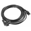 Lanberg CA-C13C-11CC-0100-BK stroomkabel zwart 10 m C13-koppeling CEE7/7