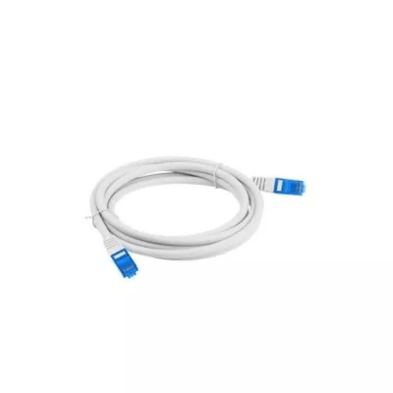 LANBERG netwerkkabel Cat6a S/FTP PCF6A-10CC-0300-S RJ-45 3 m grijs, LSZH, 500 MHz, CCA, Ø6 mm