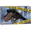 Metalen speelgoedpolitierevolver Gonher 8-schots, metalen constructie, model 258441