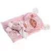 Pop 73860 babypop Nica op roze deken 38 cm Llorens