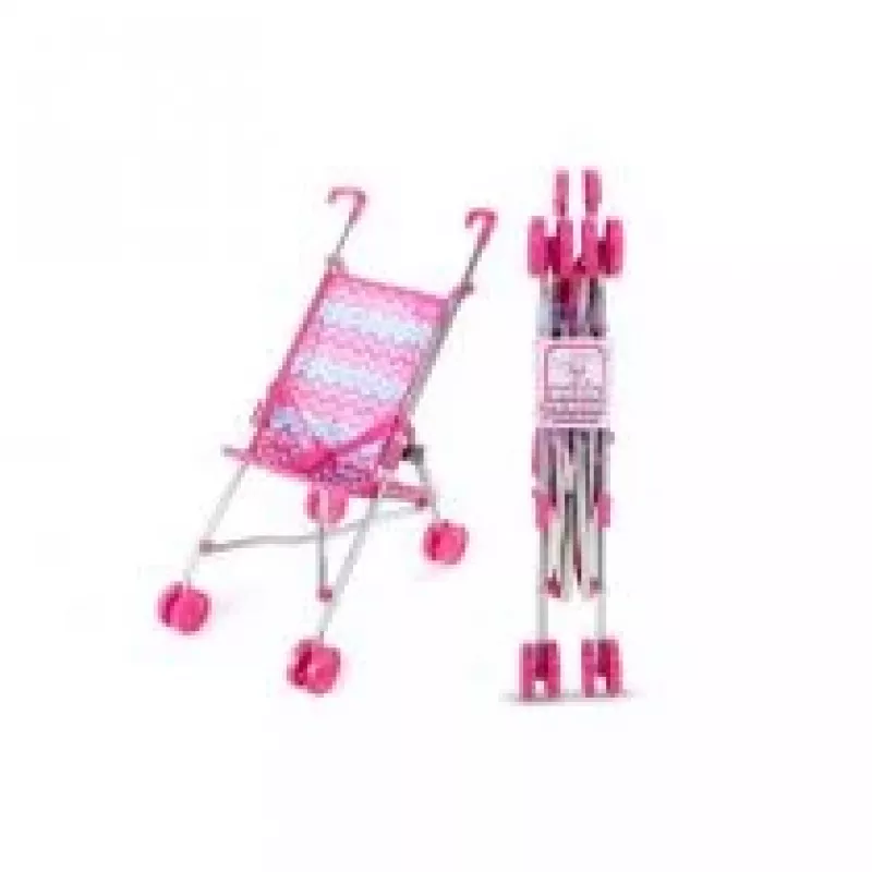 Poppenwagen Artyk 122781 – licht opvouwbaar design voor speelpoppen