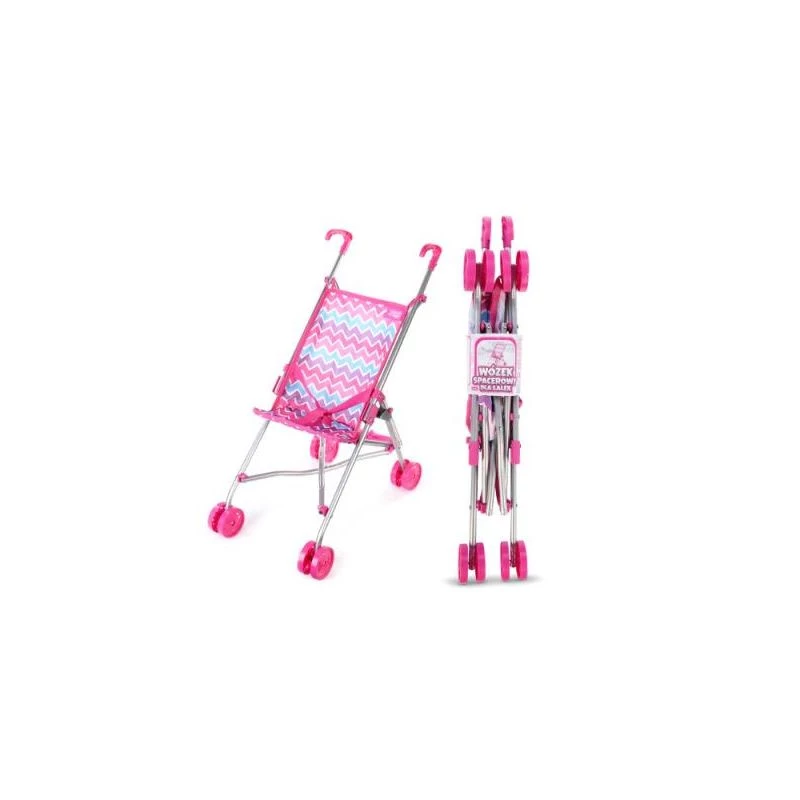 Poppenwagen Artyk 122781 – licht opvouwbaar design voor speelpoppen