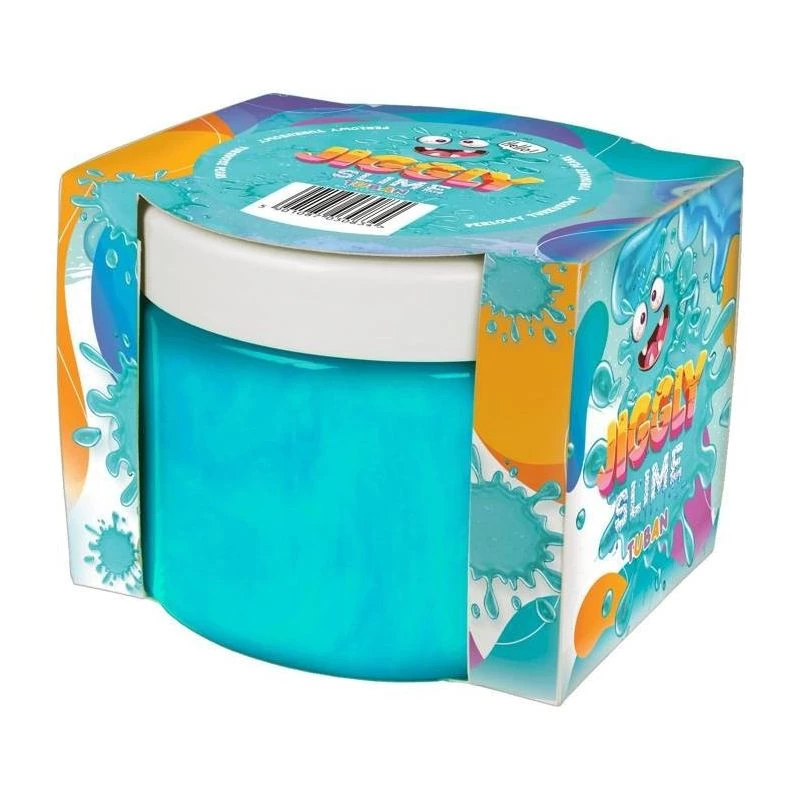 Slime TUBAN TU3593 turquoise parel, 500-g-blik – sensorische kneedklei