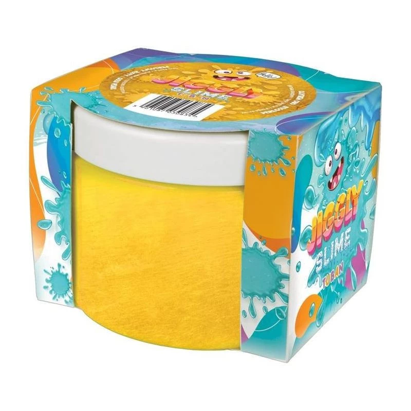 TUBAN Jiggly Slime gold pearl 500 g TU3596 — sensorische slime voor spel en stressvermindering