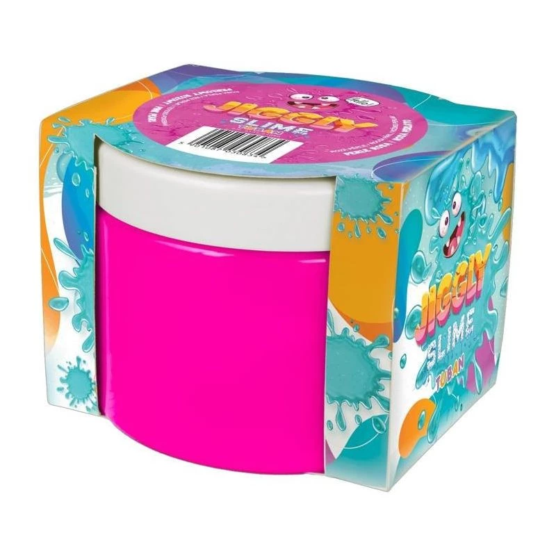Slime TUBAN Jiggly Slime roze parelmoer 500 g TU3599 — tactiel kinderspeelgoed