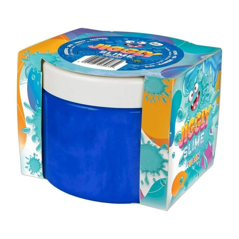 TUBAN Jiggly Slime blu blueberry 500g — sensorische slime 500 g