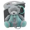 Speeldoosje TULILO mint teddybeer 18 cm — mechanisch muziekspeelgoed, 18 cm hoog