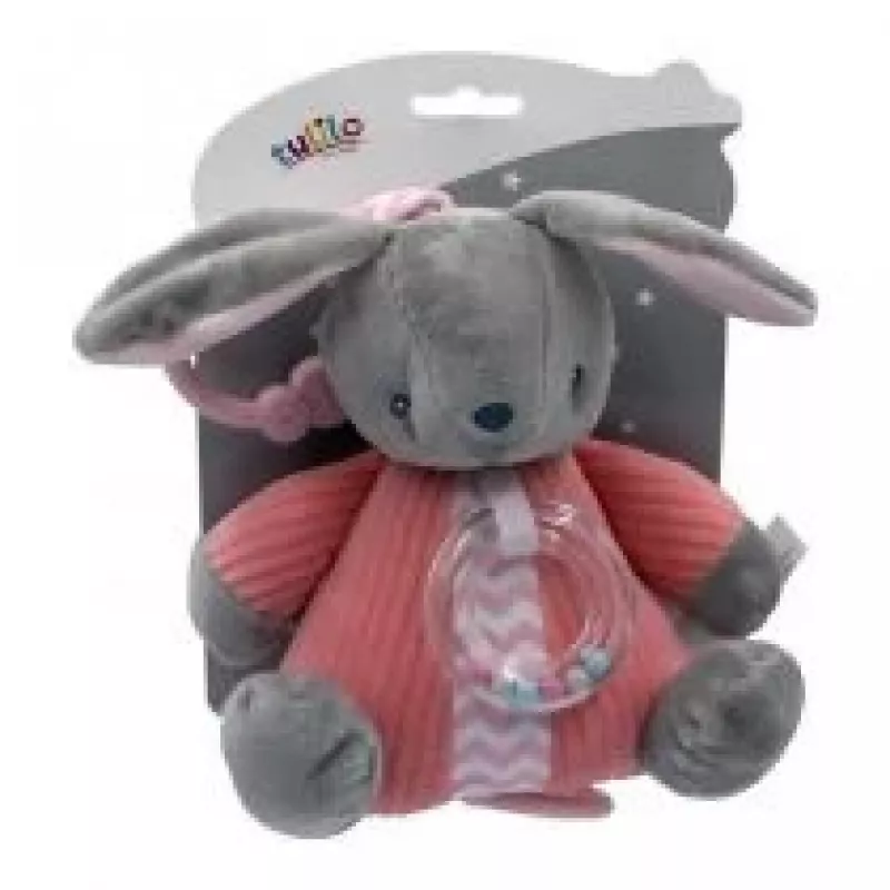 Speeldoosje TULILO haas 9115, pluchen muziekspeelgoed, 18 cm hoog