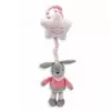 Pluchen speeldoos TULILO haas 38 cm model 9026 — muziekspeelgoed haas, 38 cm