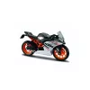 Die-cast Maisto motorfietsmodel KTM RC390 1:18 schaal met uitstalstandaard