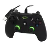 Esperanza EGG110K Vanquisher bedrade USB-gamepad voor pc/PS3, met trillingen, 12 knoppen, 2 analoge sticks, zwart/groen