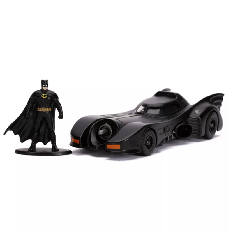 Jada Batman Batmobile 1:32 metalen voertuig met figuur, assorti