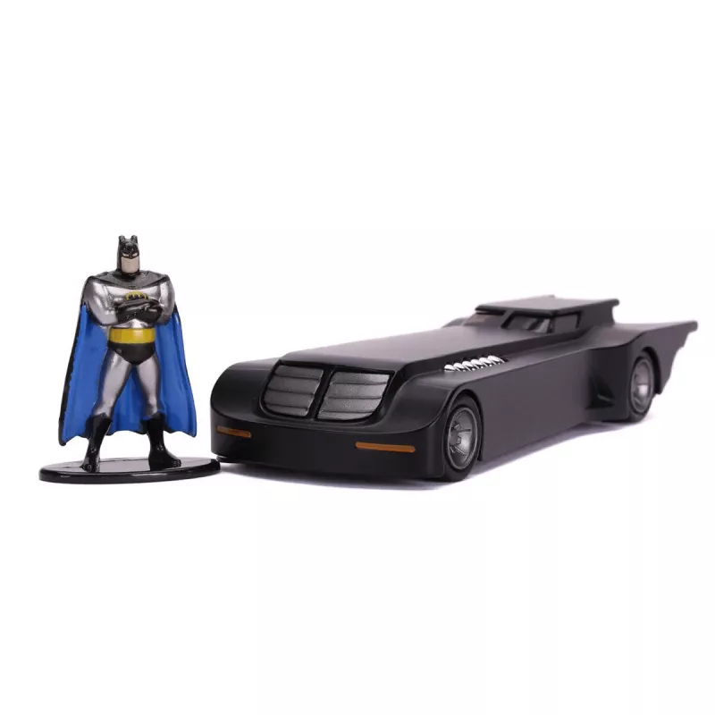 Jada Batman Batmobile 1:32 metalen voertuig met figuur, assorti