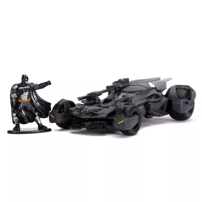 Jada Batman Batmobile 1:32 metalen voertuig met figuur, assorti