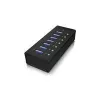 ICY BOX IB-AC618 USB 3.2 Gen 1 (3.1 Gen 1) Type-B 5000 Mbit/s zwart