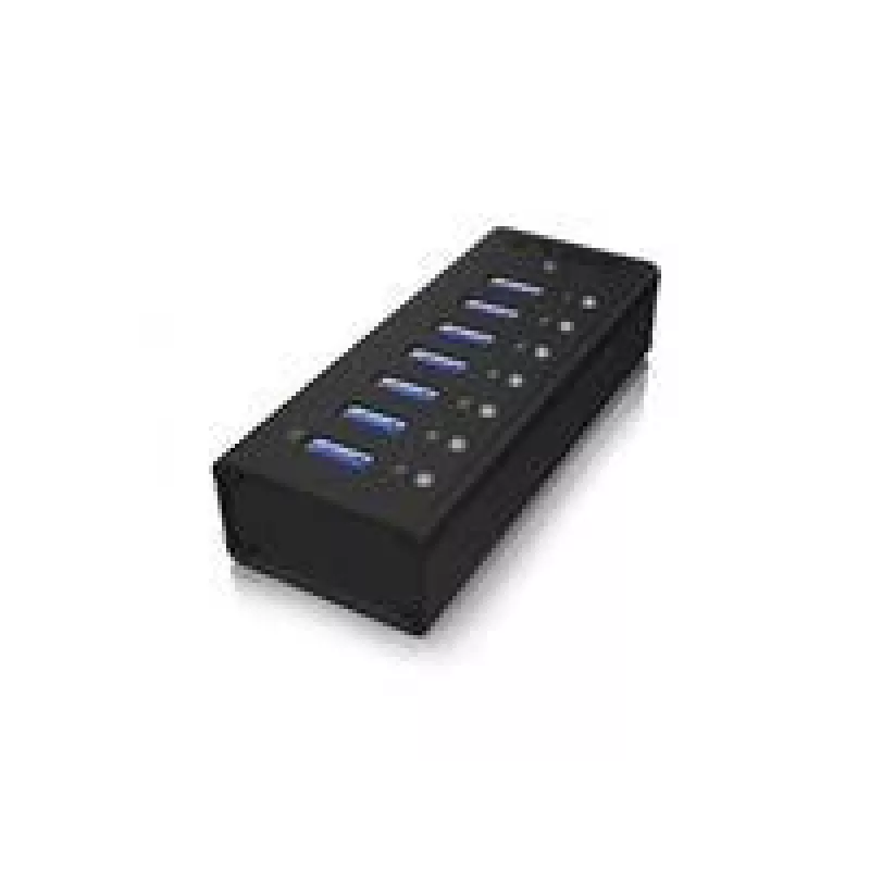 ICY BOX IB-AC618 USB 3.2 Gen 1 (3.1 Gen 1) Type-B 5000 Mbit/s zwart