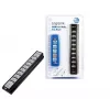 LogiLink UA0096 USB-hub 480 Mbit/s zwart