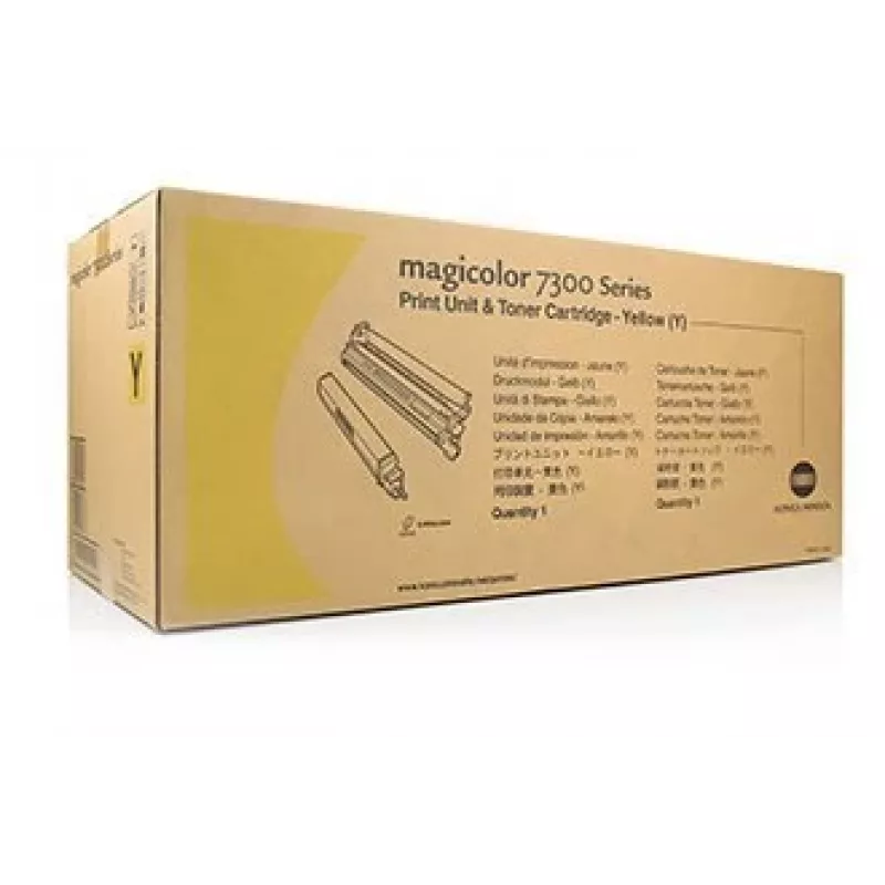 Konica Minolta TN-711Y A3VU250 tonercartridge, 31.500 pagina's, voor bizhub C654/C754, geel