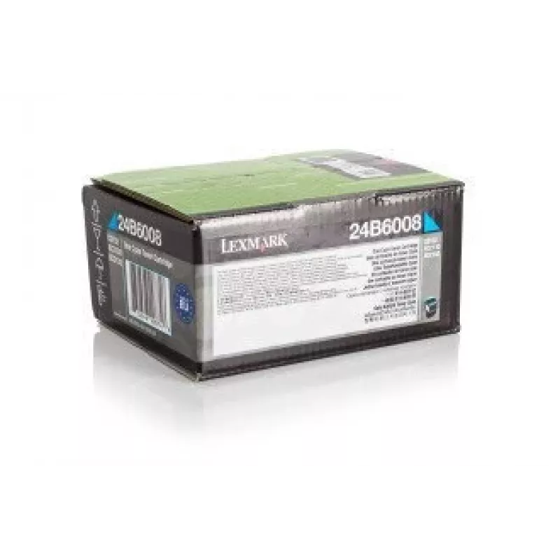 OEM Lexmark 24B6008 cyaan 3000 pagina's originele toner OLEX24B6008