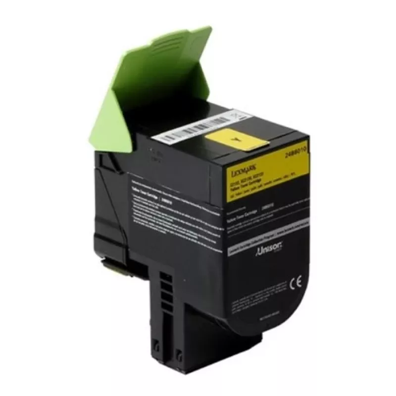 OEM Lexmark 24B6010 geel 3000 pagina's originele toner OLEX24B6010