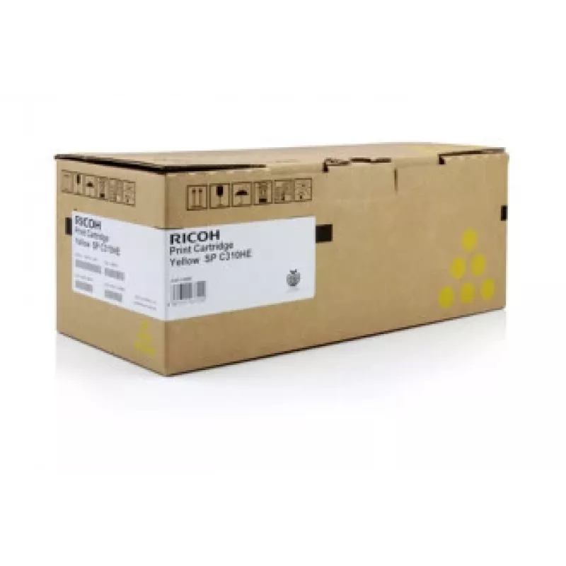 Ricoh SP C310HE tonercartridge 1 stuk origineel geel