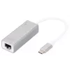 Digitus DN-3024 USB 3.0-adapter 20 cm 1x USB-C naar 1x RJ45 afgeschermd