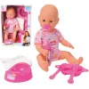 Babypop SIMBA New Baby Born Bobas 105032533 – rubberen lichaam, pasgeborene formaat