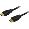 LogiLink CH0055 high-speed HDMI-kabel met Ethernet, HDMI 1.4, A male – A male, vergulde contacten, 20 m, zwart