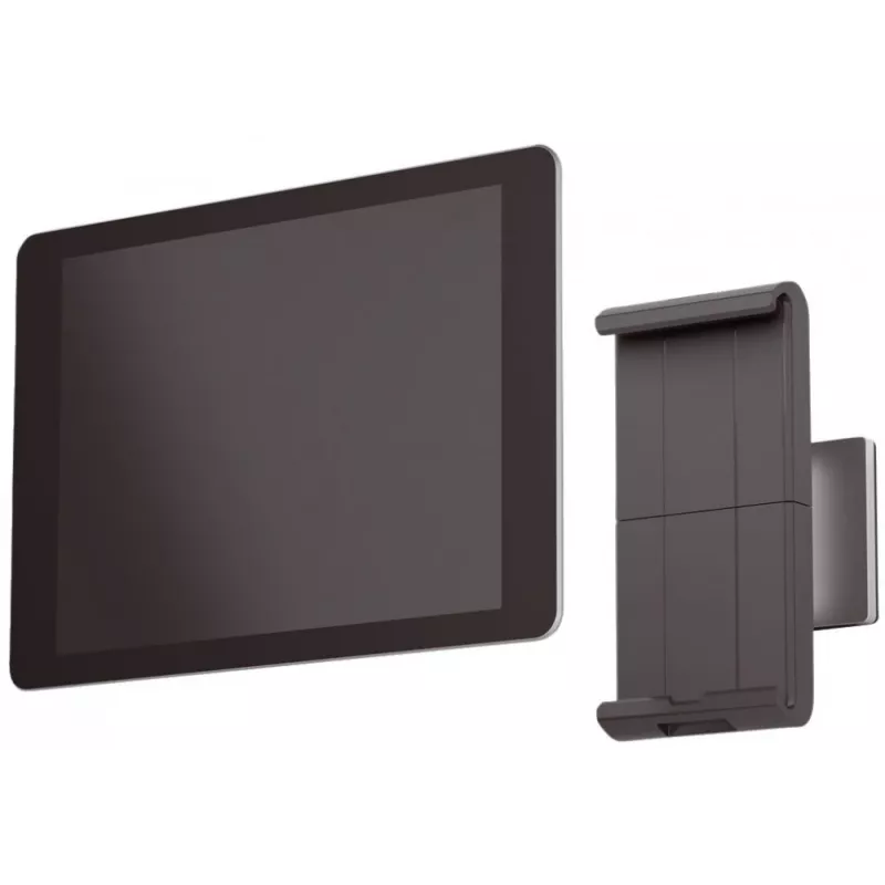 DURABLE TABLET HOLDER WALL - wandhouder voor tablet - aluminium, ABS-kunststof - zilver (7-13) (893323)