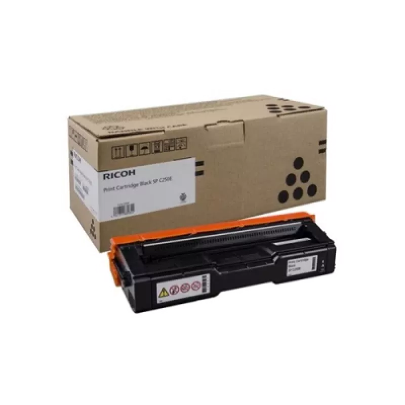 Ricoh 407543 (SP C250E) tonercartridge, 2.000 pagina's, zwart