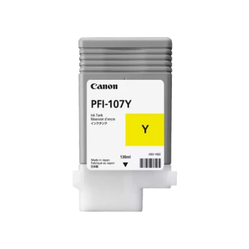 Canon PFI-107Y inktpatroon 1 st. origineel geel