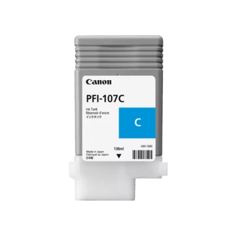 Canon PFI-107C inktpatroon 1 stuk origineel cyaan