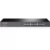 TP-Link 24-poorts Gigabit rackmount netwerkswitch, unmanaged, Gigabit Ethernet (10/100/1000), full duplex, rackmontage, 1U