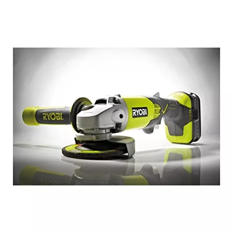 Ryobi R18AG-0 ONE+ 18 V accu-haakse slijper, 115 mm (zonder accu)
