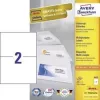 Avery 3655 zelfklevende etiketten rechthoekig permanent wit 200 stuks
