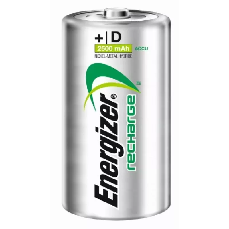 Energizer NiMH accu D-cellen 2500mAh - 2-pack