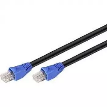 Goobay Cat 6 U/UTP 40m netwerkkabel (UTP) - zwart (40m, RJ-45, RJ45, CAT6 U/UTP patchkabel (UTP), zwart)