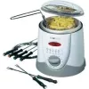 Clatronic FFR 2916 Single 1 L losstaand apparaat 900 W friteuse grijs, wit