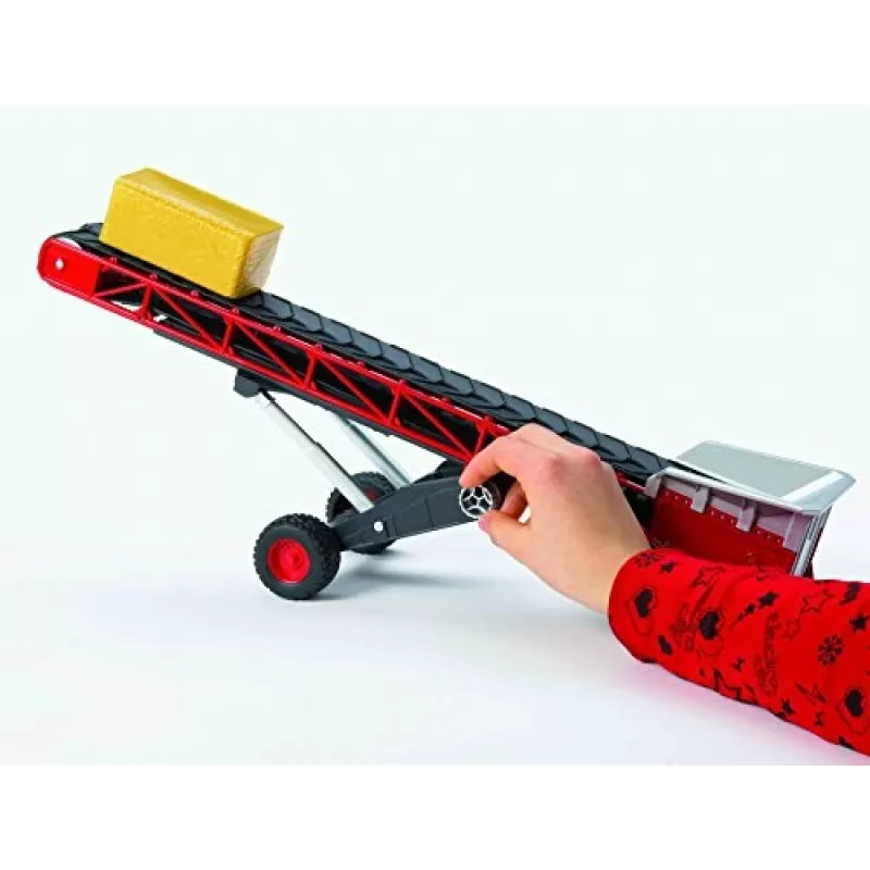 Modelbouwaccessoire Bruder 02031 — kunststof reserveonderdeel, zwart en rood