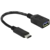 Delock USB-adapter - USB Type-A (W) naar 24-pins USB-C (M)