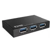 USB-hub D-Link DUB-1340 zwart