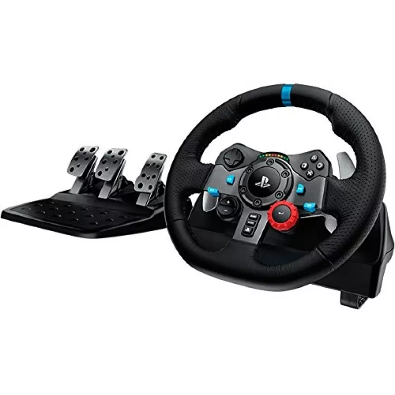 Logitech G920 Driving Force racestuur met pedalen voor Xbox One en pc, USB, zwart (941-000123)