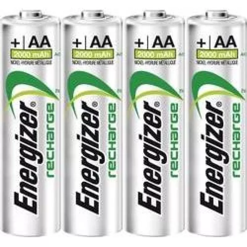 Energizer ACCU Recharge Power Plus NiMH-accu's AA 2000mAh 4-pack