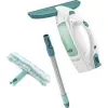 Leifheit raamwisser Glass Cleaner Dry&Clean met handgreep en wisservor 51003