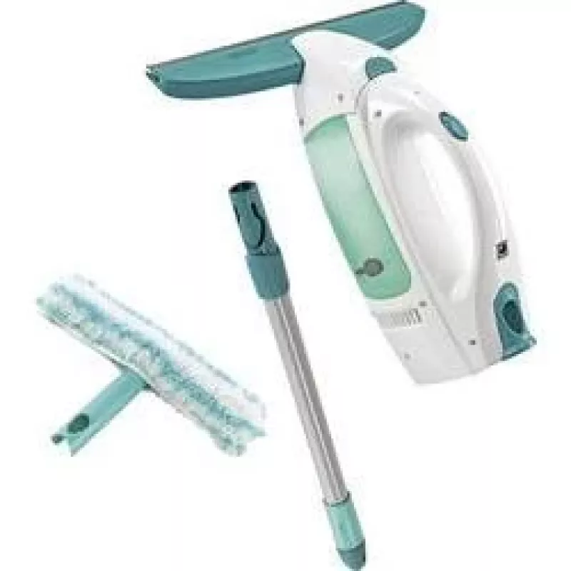 Leifheit raamwisser Glass Cleaner Dry&Clean met handgreep en wisservor 51003